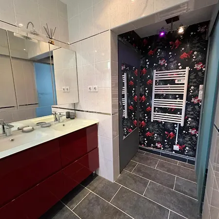 Rez-de-chaussée De Plain-pied Avec Parking Privé Au Centre Apartamento