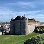 Rez-de-chaussee De Plain-pied Avec Parking Prive Au Centre Dieppe